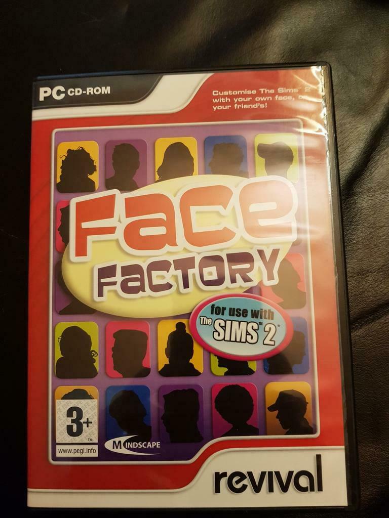 Pc de sims 2 face factory 3+, Ophalen of Verzenden, Zo goed als nieuw, Simulatie