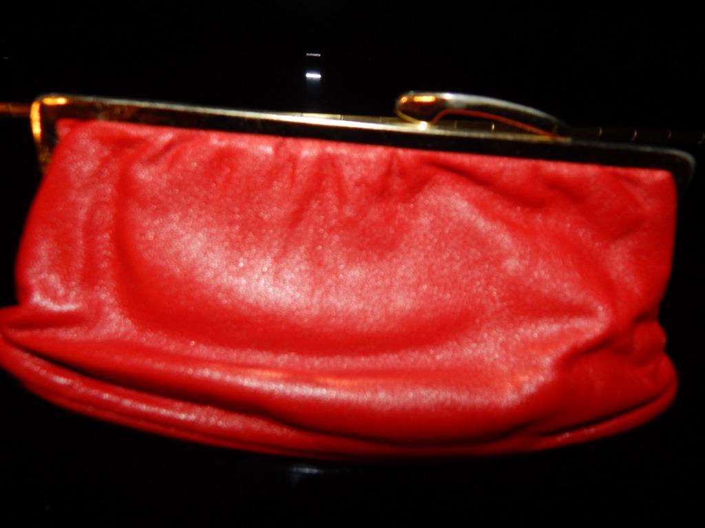 portemonnees geldbeugel vintage, Handtassen en Accessoires, Portemonnees, Ophalen of Verzenden, Zo goed als nieuw, Rood, Overige merken