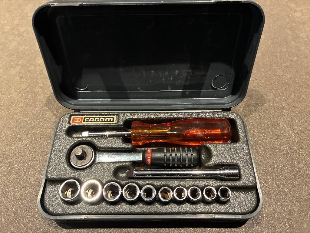 coffret Facom de douilles à cliquet, Ophalen of Verzenden, Zo goed als nieuw