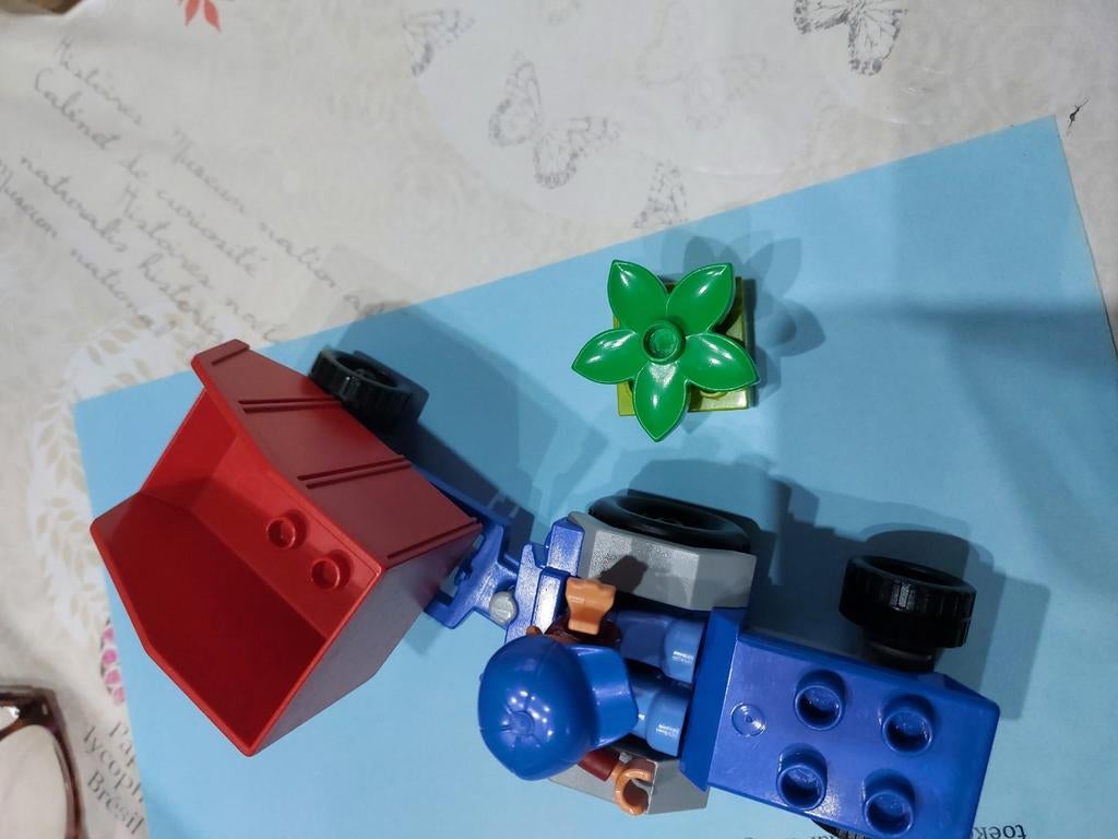 Duplo tractor met landbouwer, Enlèvement ou Envoi, Comme neuf, Duplo