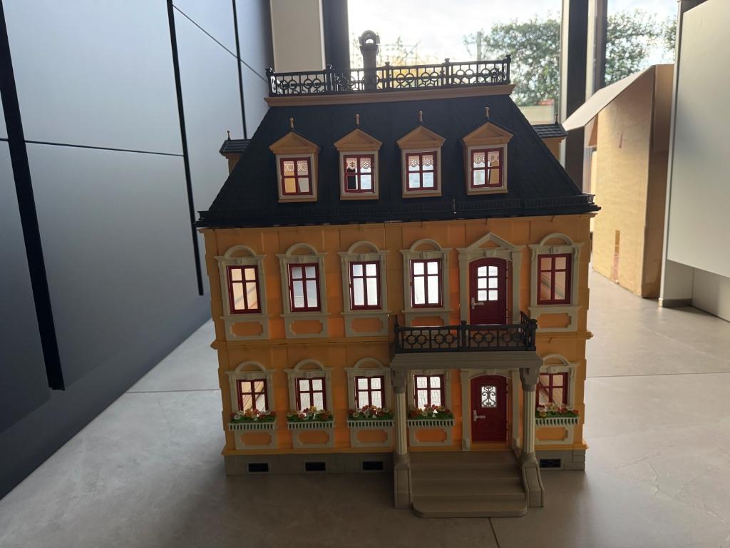 Playmobil set 5301 herenhuis inclusief alle kamers, Ophalen of Verzenden, Zo goed als nieuw, Complete set