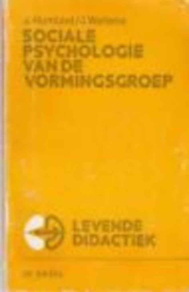 Sociale psychogie van de vormingsgroep., Enlèvement ou Envoi, J; Humblet en J. Wellens, Psychologie sociale, Utilisé