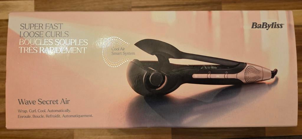 Boucleur automatique Babyliss Wave Secret Air C1900E, Bijoux, Sacs & Beauté, Beauté | Soins des cheveux, Comme neuf, Enlèvement