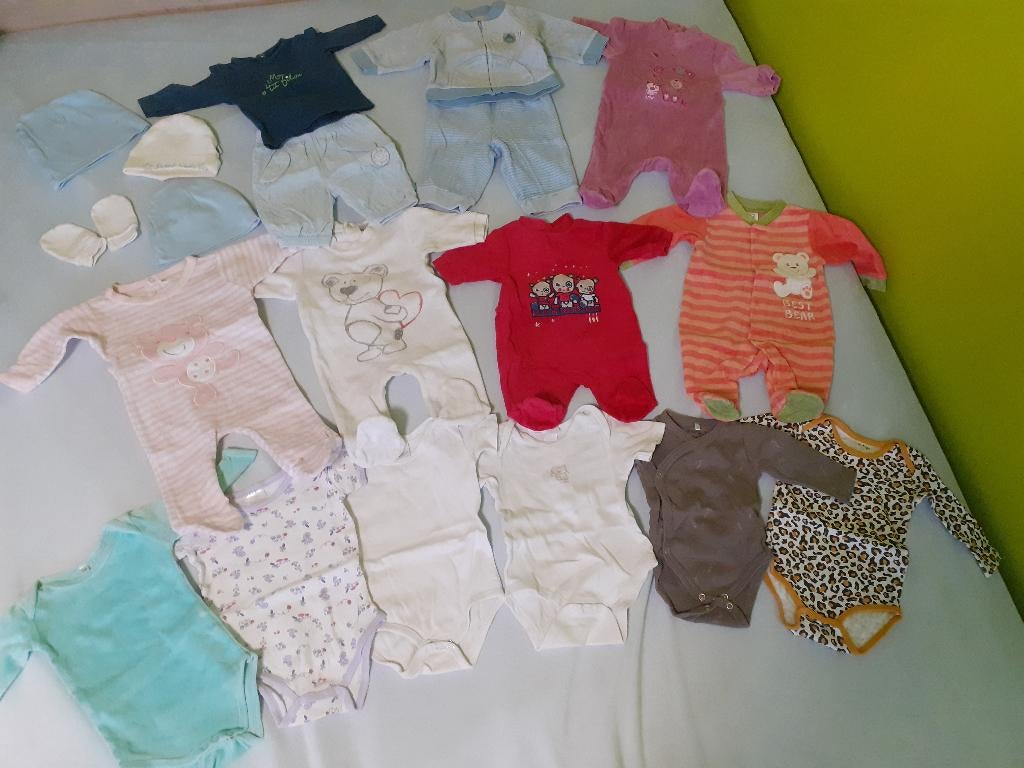 babykleren maat 50 -56, Ophalen, Gebruikt, Maat 50