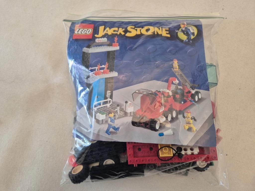 Lego Jack Stone brandweerwagen 4609, Ophalen of Verzenden, Gebruikt, Complete set, Lego