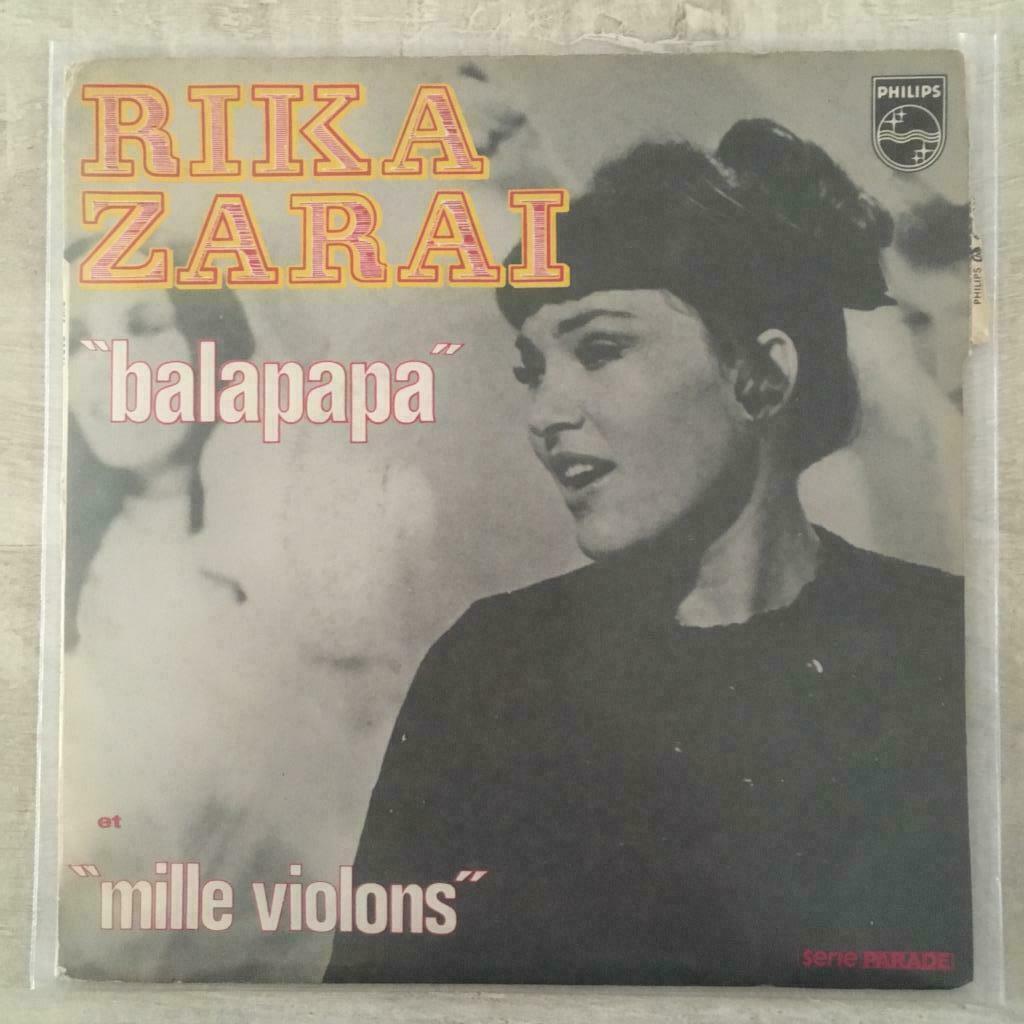 7" Rika Zaraï - Balapapa (PHILIPS 1970) VG+, Envoi, Pop
