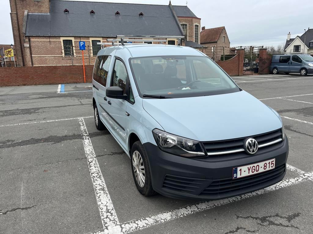 Caddy Maxi CNG 5 zit ACC,, Auto's, Voorwielaandrijving, 4 deurs, Overige kleuren, CNG (Aardgas)