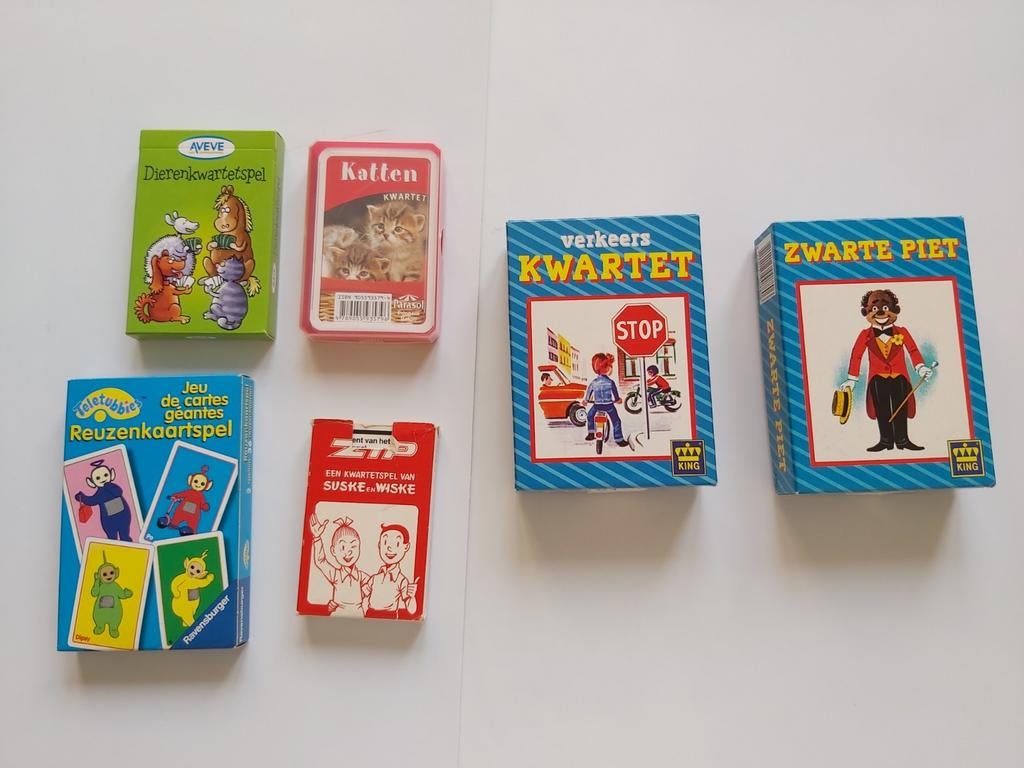 Kwartet speelkaarten, Verzamelen, Speelkaarten, Jokers en Kwartetten, Ophalen of Verzenden, Zo goed als nieuw, Speelkaart(en)