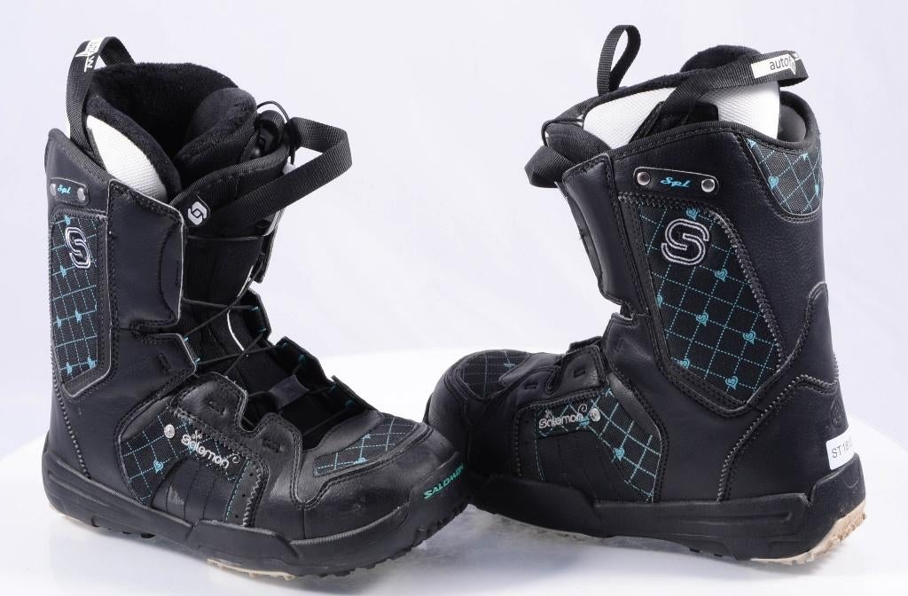 Bottes de snowboard 36.5 EU SALOMON VIGIL, Speed Powerlace, Carving, Enlèvement ou Envoi, Salomon, Utilisé