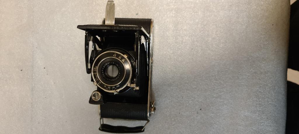6 caméras (Vintage) + posemètre, Enlèvement ou Envoi, Avant 1940, Appareils photo