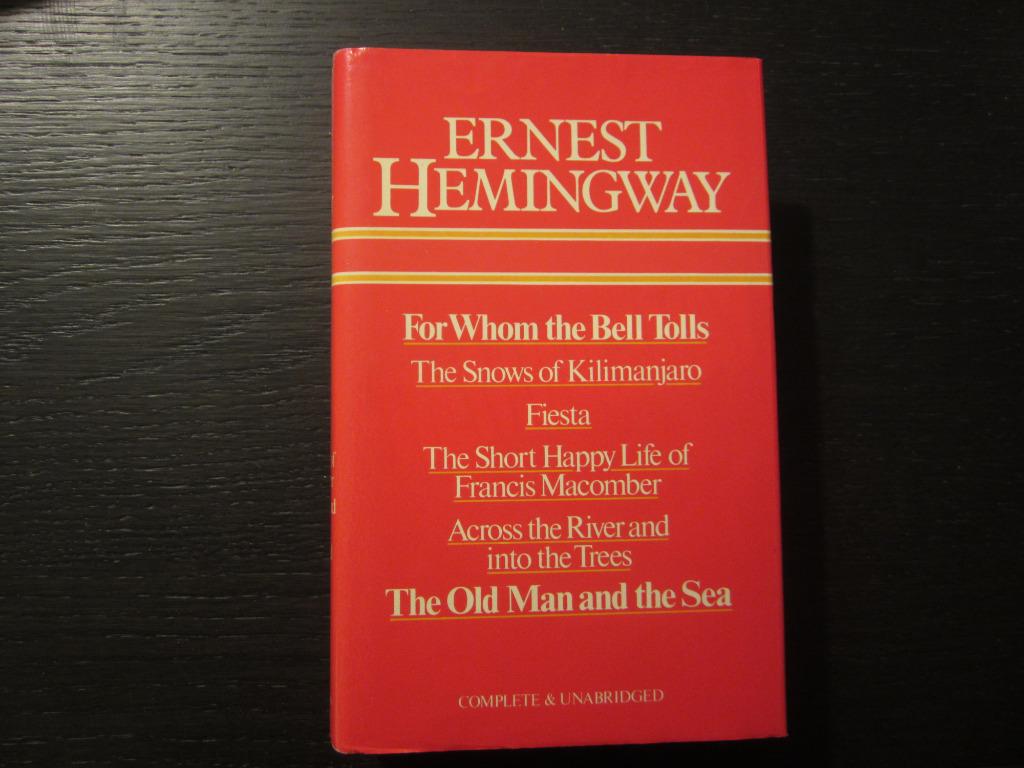 Ernest Hemingway  -Complete & Unabridged-, Livres, Littérature, Enlèvement ou Envoi