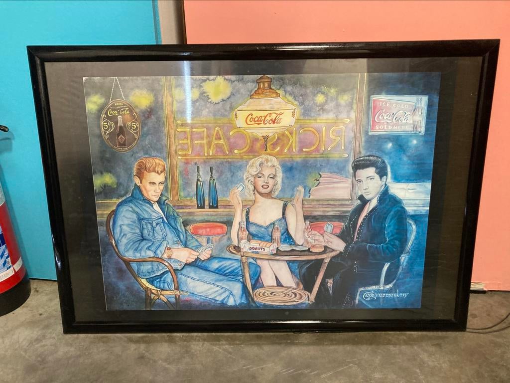 Elvis , James Dean, Marilyn, Verzamelen, Ophalen, Gebruikt