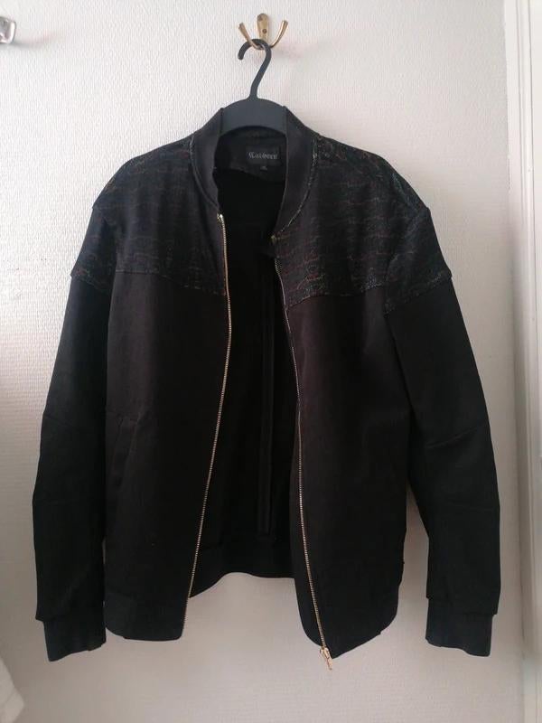 Bomber, Kleding | Heren, Bomber, Maat 48/50 (M), Zwart, Ophalen of Verzenden