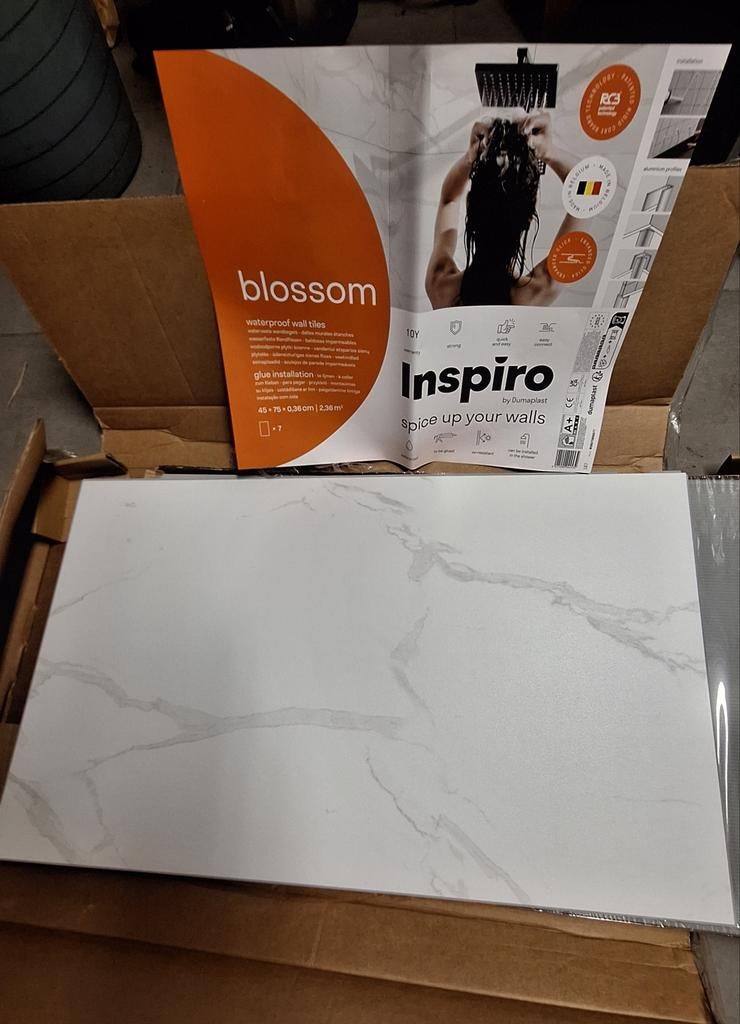 Dalles Dumaplast inspiro Blossom B98, Bricolage & Construction, Enlèvement ou Envoi, Comme neuf