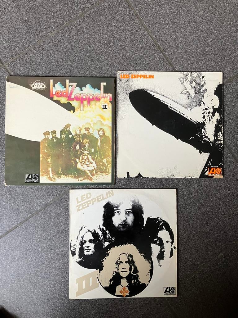 Led Zeppelin. Albums 1-2-3, Ophalen, Gebruikt
