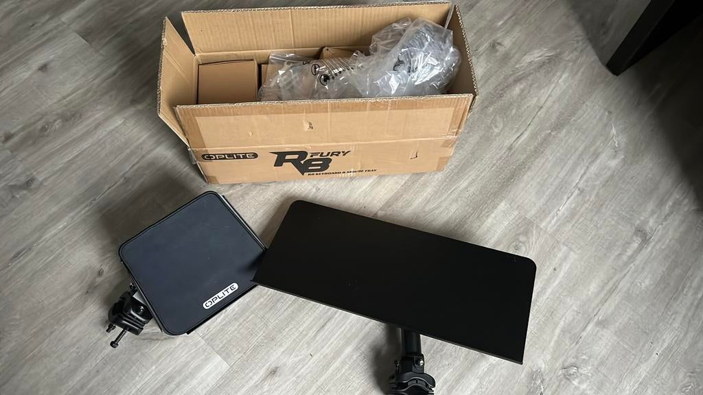 Support clavier & souris Oplite R8 fury pour cockpit, Enlèvement ou Envoi, Comme neuf