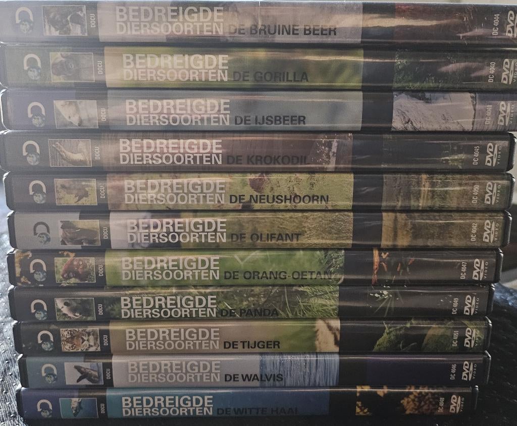 Discovery Channel Bedreigde Diersoorten, Ophalen of Verzenden, Zo goed als nieuw