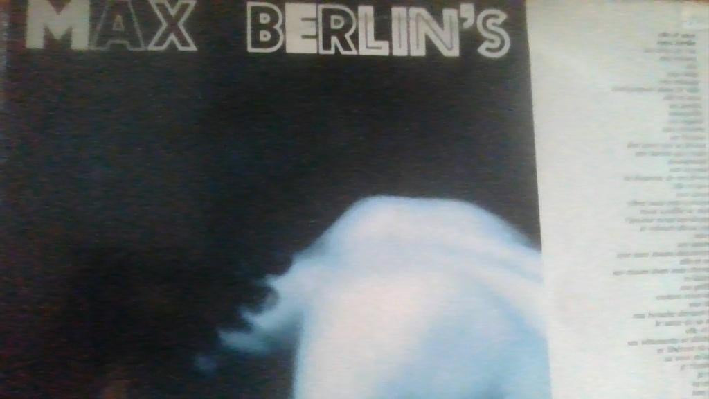 « ELLE ET MOI » DE MAX BERLIN (1050-ÉTATS-UNIS), Envoi, Comme neuf, 12 pouces, Techno ou Trance