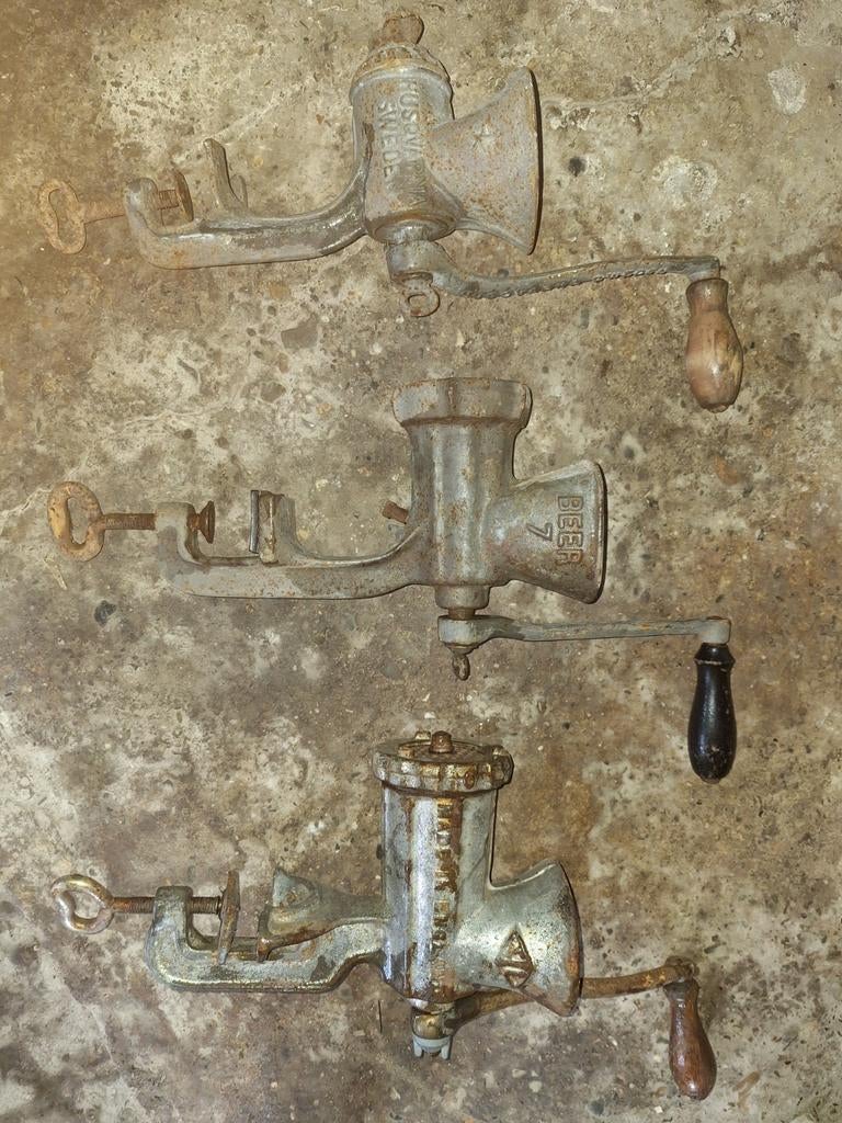 Vleesmolen 3x, Enlèvement