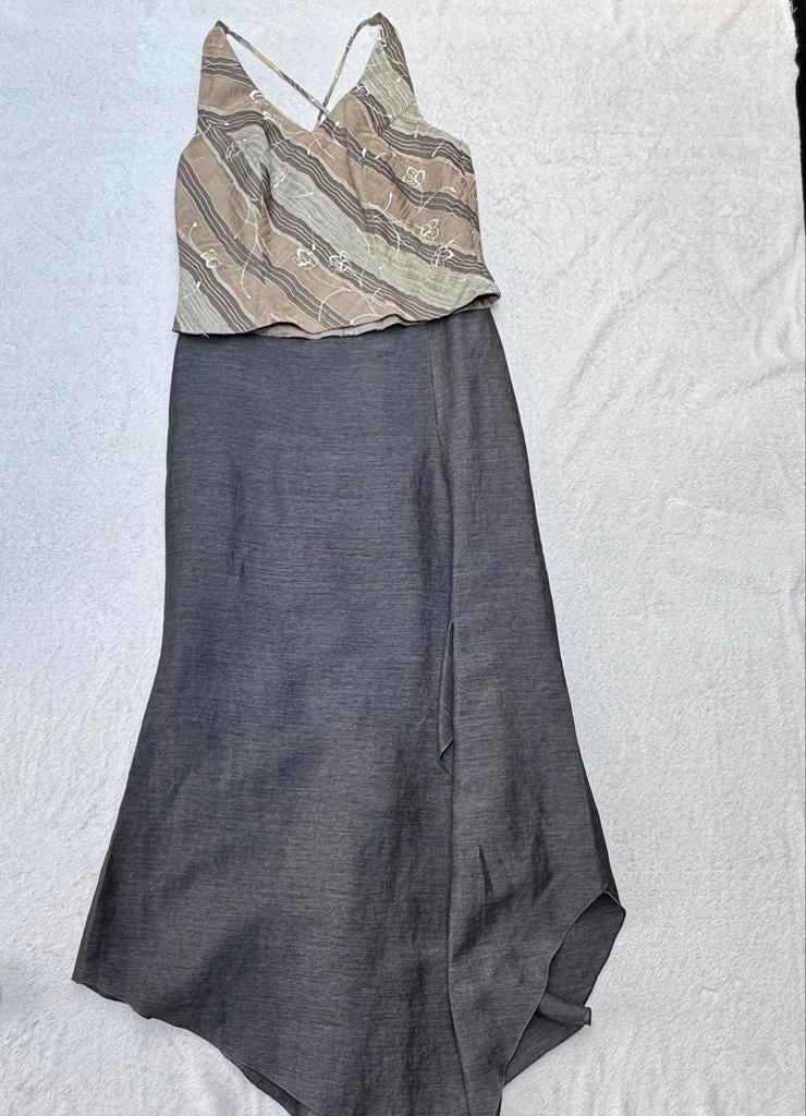 Feestkledij - lange rok met top - Linea Raffaelli - maat 44, Kleding | Dames, Overige typen, Linea raffaelli, Overige kleuren