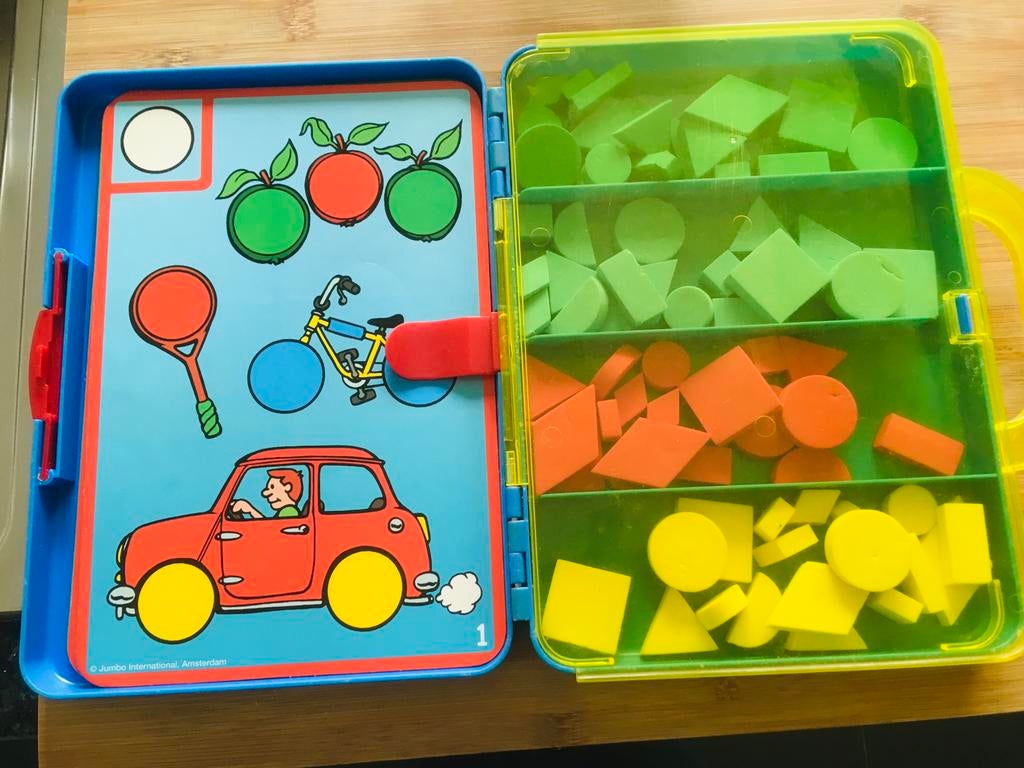 Ik leer vormen en kleuren, jumbo, Ophalen of Verzenden, Zo goed als nieuw, Puzzelen