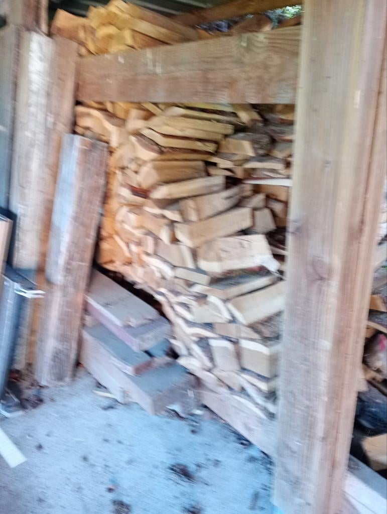 Brandhout eik 4 cuub, Tuin en Terras, Ophalen