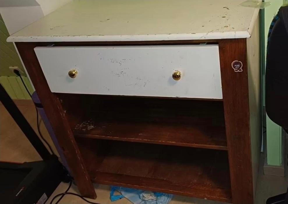 Ladenkast  echt gratis, Huis en Inrichting, 1 of 2 laden, Ophalen, Gebruikt
