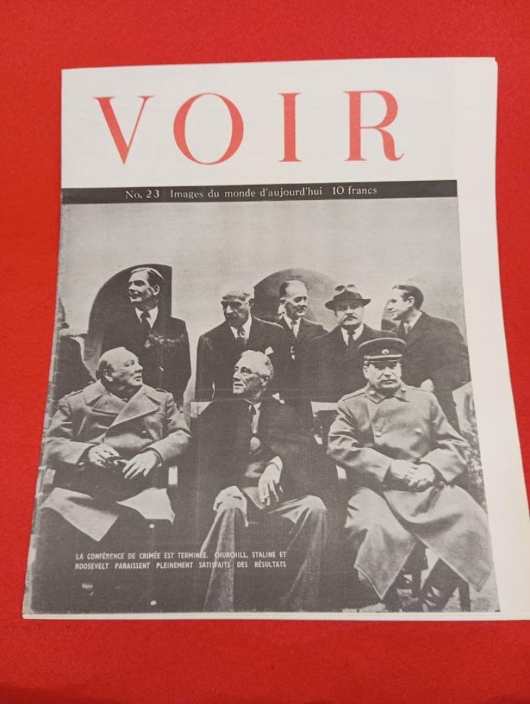 Magazine VOIR ww2, Enlèvement ou Envoi, Armée de terre, Livre ou Revue