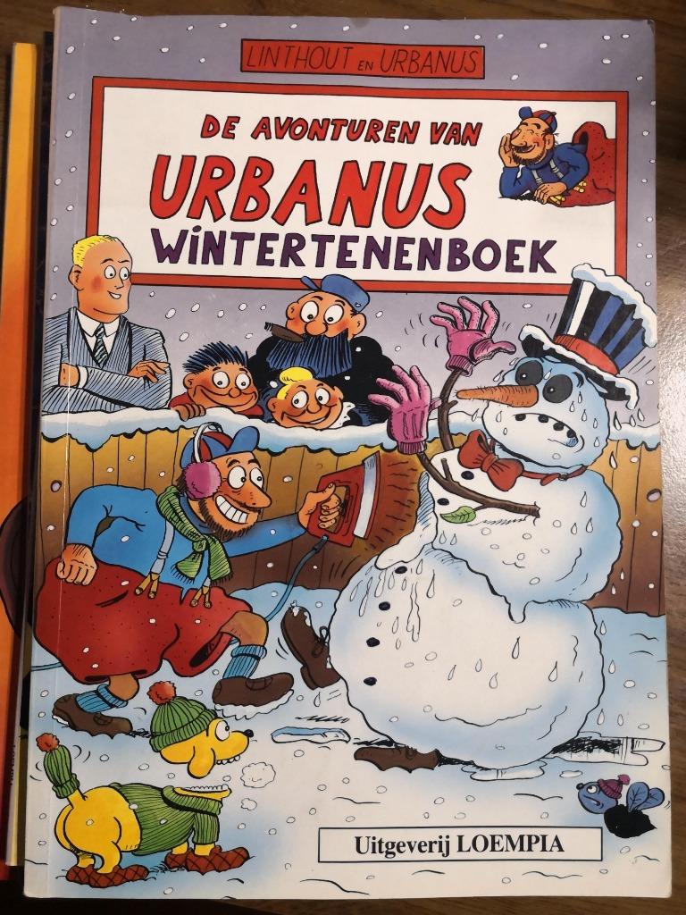 urbanus : wintertenenboek, Boeken, Eén stripboek, Ophalen of Verzenden, Gelezen, Urbanus; Willy Linthout