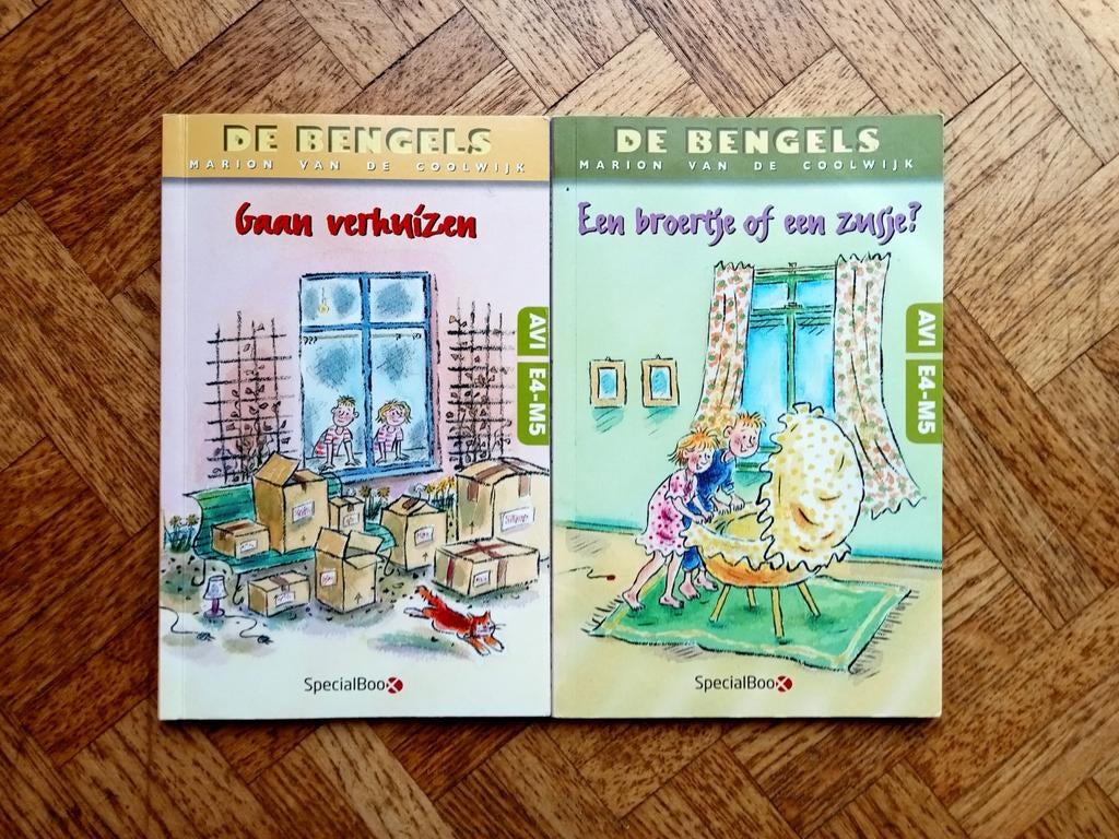 2 boeken van De Bengels: AVI E4 - M5, Boeken, Ophalen of Verzenden, Gelezen