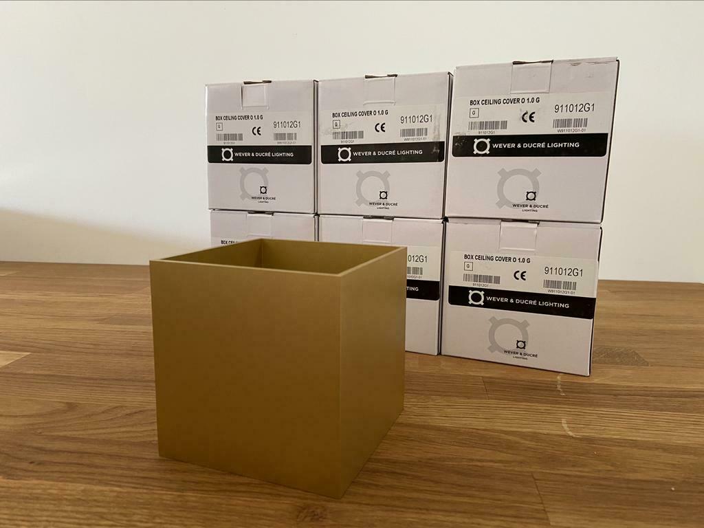 NIEUWE Wever & Ducre - Box ceiling 1.0 en 2.0 (GU10 - PAR16), Enlèvement ou Envoi, Neuf, Métal, Modern