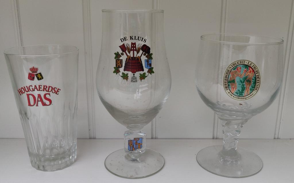 Des Verres Spéciaux de Hoegaarden, Enlèvement, Comme neuf, Verre à bière