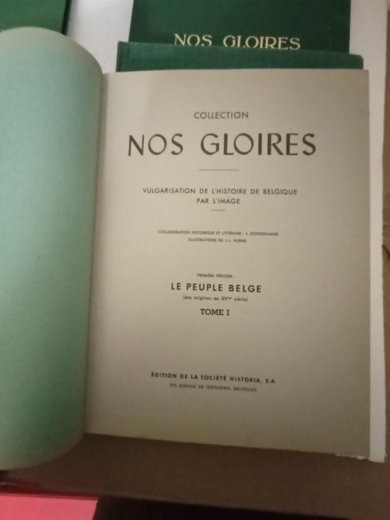 Artis-Historia : Nos Gloires : Tômes I-II-III-IV complets(4), Ophalen of Verzenden