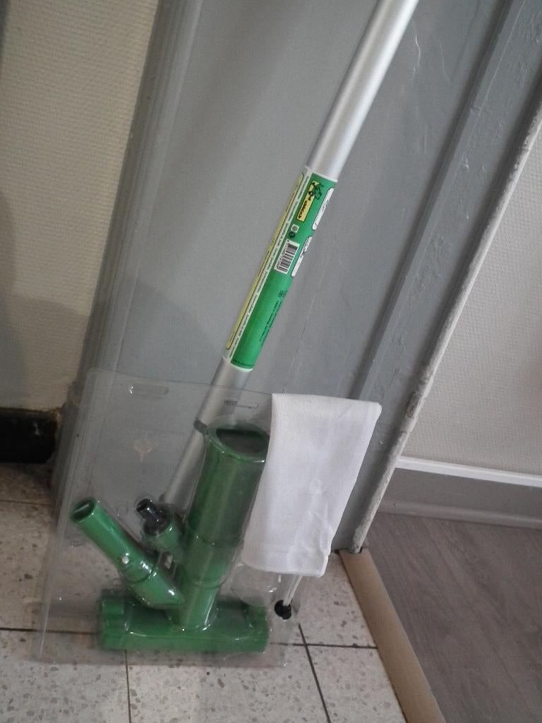 Aspirateur de boue de bassin avec bâton télescopique, Jardin & Terrasse, Accessoires pour étangs, Comme neuf, Enlèvement