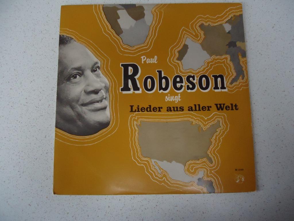 LP van "Paul Robeson" Singt Lieder Aus Aller Welt anno 1960., 12 pouces, Enlèvement ou Envoi, Utilisé, 1940 à 1960