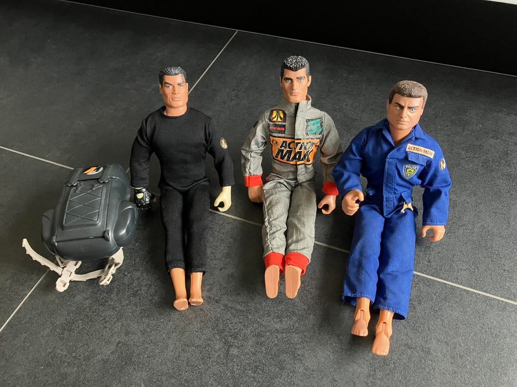 Action man speelpoppen vintage jaren ‘90, Kinderen en Baby's, Speelgoed | Actiefiguren, Ophalen of Verzenden, Zo goed als nieuw