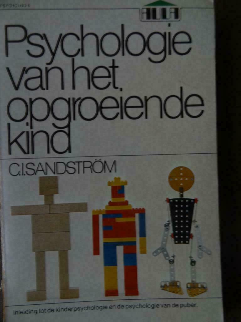 Psychologie van het opgroeiende kind, Enlèvement ou Envoi, Psychologie du développement, Utilisé, C.I. Sandström