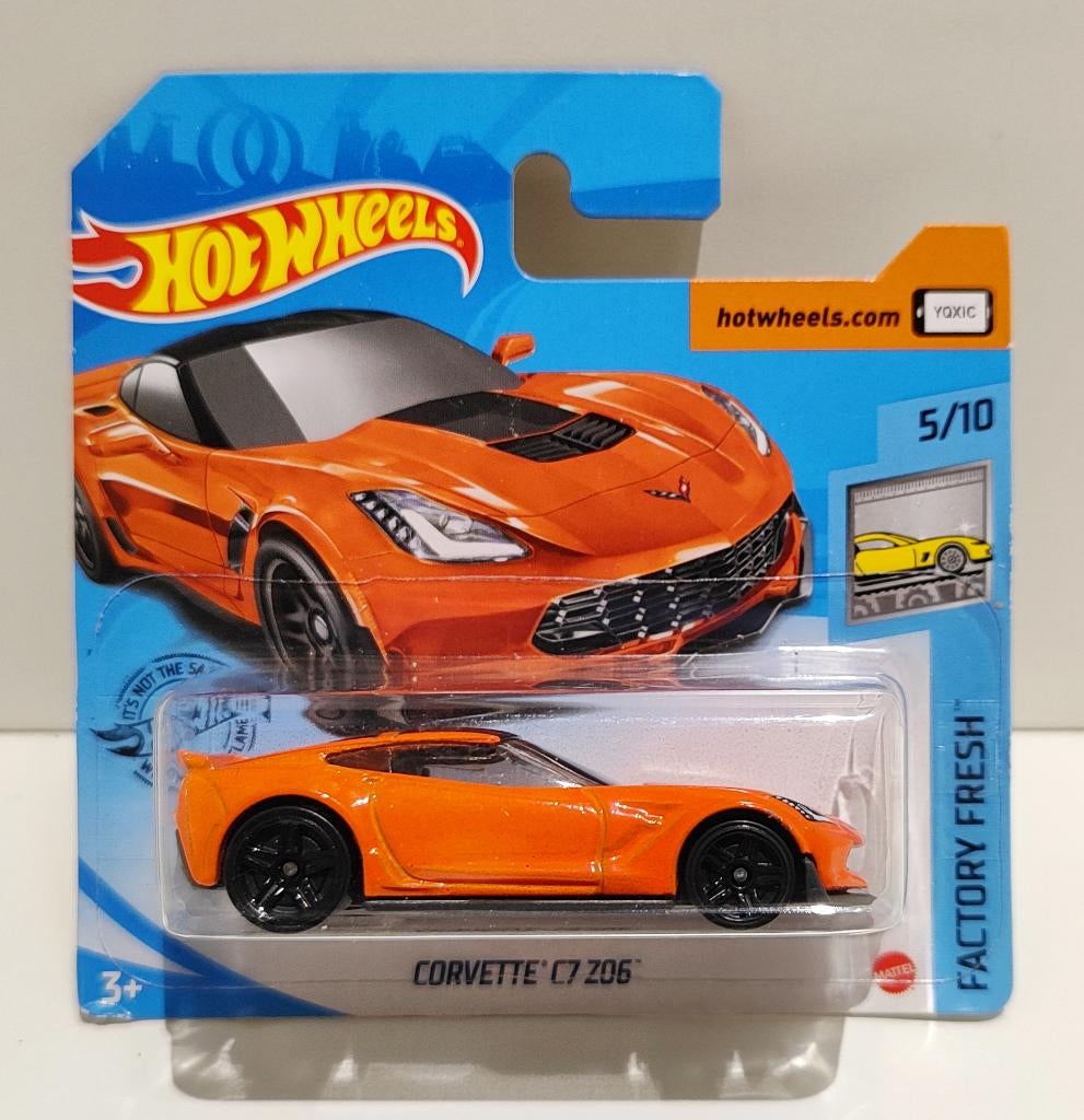Hot Wheels Corvette C7 Z06 Oranje (2020), Ophalen of Verzenden