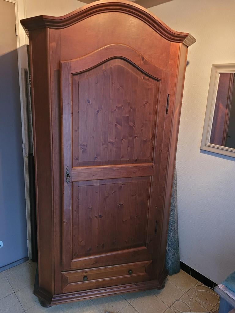 Armoire penderie antique, Antiquités & Art, Enlèvement