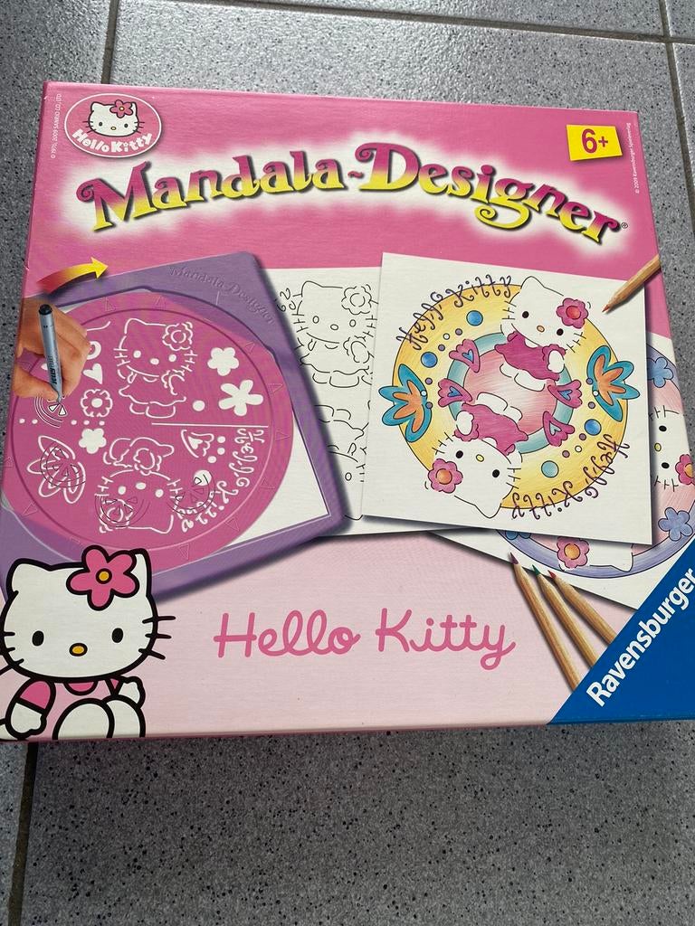 Mandala -designer hello Kitty., Hobby en Vrije tijd, Ophalen of Verzenden, Zo goed als nieuw, Overige typen
