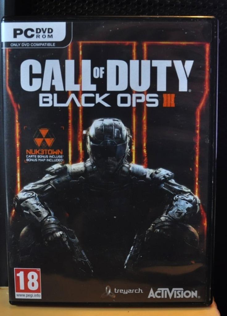 dvd pc rom call of duty black ops III (X20175), Enlèvement ou Envoi, Utilisé, À partir de 18 ans, Un ordinateur