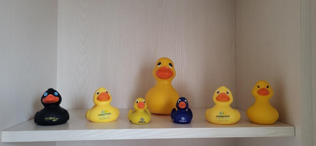 7 badeendjes, Verzamelen, Poppetjes en Figuurtjes, Ophalen