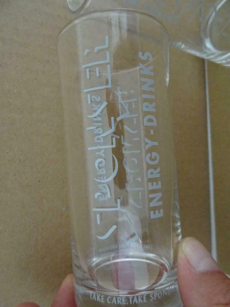 Glas Sponser energy drinks glas Sponser energy-drinks glas, Ophalen of Verzenden, Zo goed als nieuw, Gebruiksvoorwerp