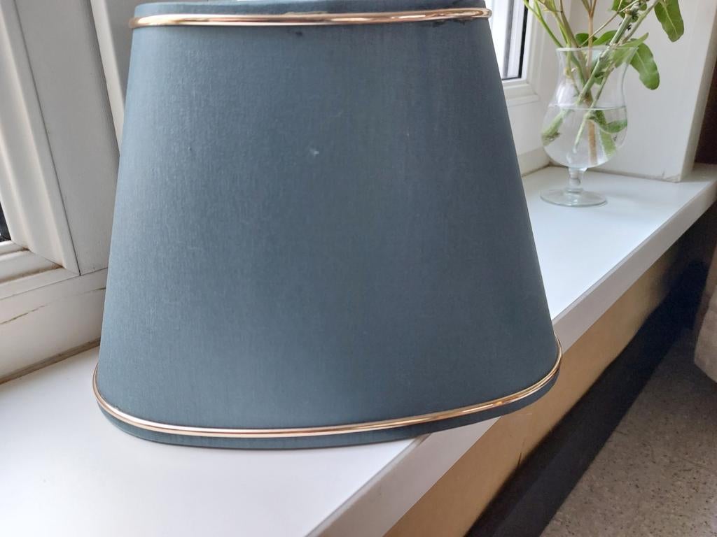 Turquoise/groen-blauwe lampenkap, Enlèvement, Vert