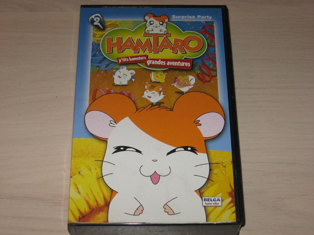 K7 vhs Hamtaro - Petits Hamsters, Enlèvement ou Envoi, Comme neuf, Dessins animés et Film d'animation, Dessin animé