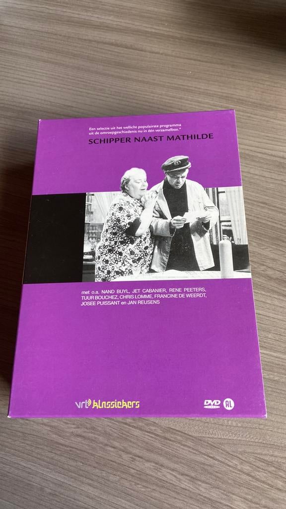 VRT klassiekers dvd box Schipper naast Mathilde, Ophalen of Verzenden, Zo goed als nieuw, Boxset