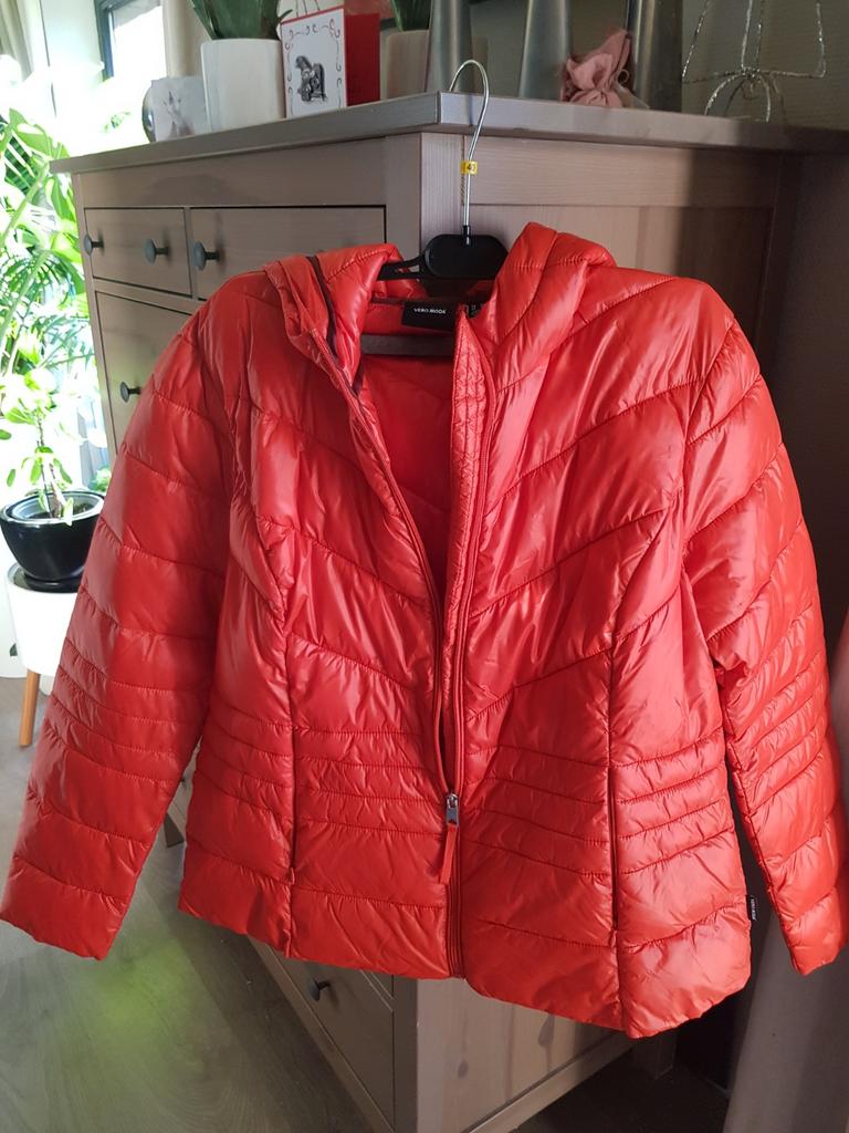 Rode regenvest XL, Caravans en Kamperen, Ophalen of Verzenden, Regenjas