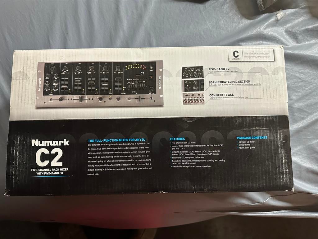 Numark C2, Muziek en Instrumenten, Mengpanelen, Ophalen of Verzenden, Nieuw