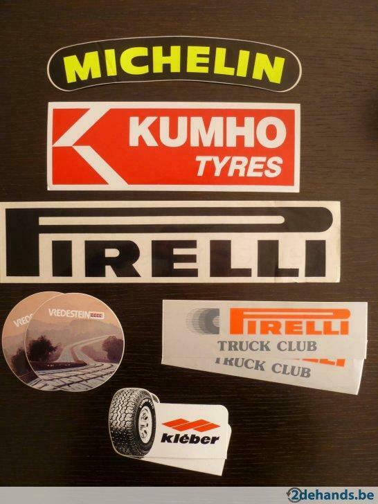Collectie stickers van bandenmerken, Verzamelen, Ophalen of Verzenden, Nieuw