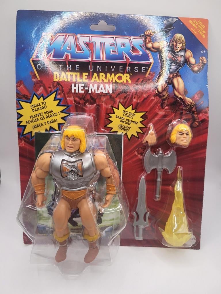 HE-Man - Battle armor - Masters of the Universe, Enlèvement ou Envoi, Comme neuf